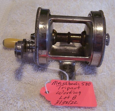VINTAGE MEISSELBACH 580 TRIPART REEL 3/30/22 SMOOTH LOT B | eBay