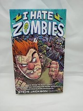 I Hate Zombies Steve Jackson Games Board Game Compete