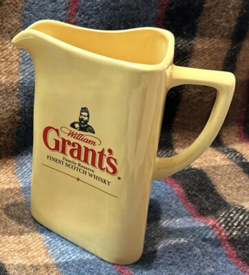 Vintage William Grants Finest Scotch Whisky Pub Wasserkrug