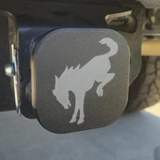 Custom Bronco Hitch Cover | Ford Bronco Hitch Cover | Durable 3D-Printed