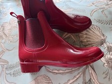 igor Short Red Rain Boots Sz EUR 39