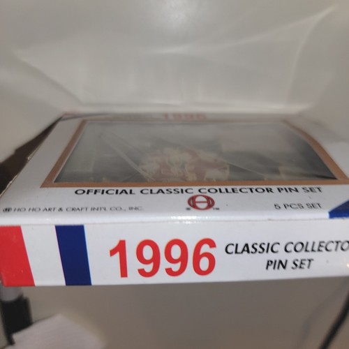 OLYMPICS, 1996, ATLANTA, OFFICIAL CLASSIC COLLECTOR PIN SET, 5 Pcs, NEW - Picture 3 of 5