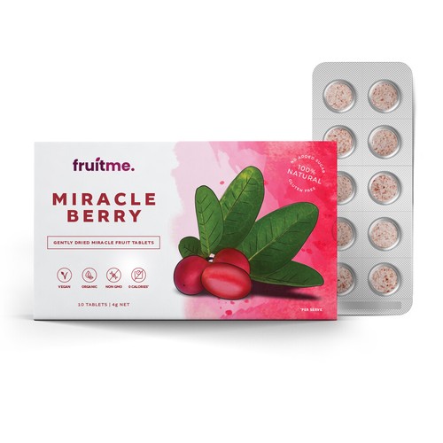 Miracle Berry Tablets 10 Pack x3 Gently Dried Taste Changing Miracle Fruit Pills - Picture 2 of 7