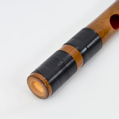Yamamoto Takezaikuya Ryuteki Flute Black Wrap Japanese Traditional