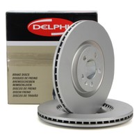 Delphi Bremsscheiben Satz FüR VW Polo 6R 6C Audi A1 8X Seat Ibiza 4 Vorne
