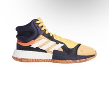 adidas Marquee Boost Mid Vegas Men's Flash Orange Size 7 Basketball New EF9803