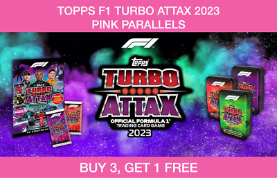 Topps F1 Turbo Attax 2023 Pink Parallel