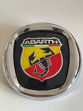 STEMMA LOGO EMBLEMA ABARTH ANTERIORE 95 mm FIAT 500 595 695 PANDA GRANDE PUNTO