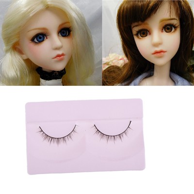 plastic doll makeup