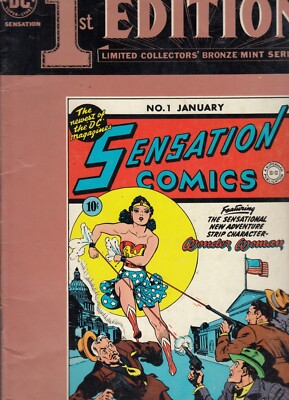 Sensation Comics 1 Famous First Edition Treasury Edition - 1974 - Very Fine