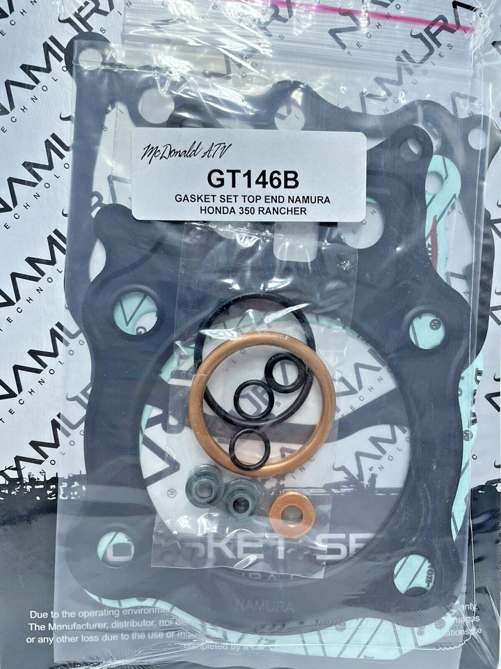 HONDA RANCHER 350 TOP END KIT, PISTON, GASKET, JUG - Image 2 of 4