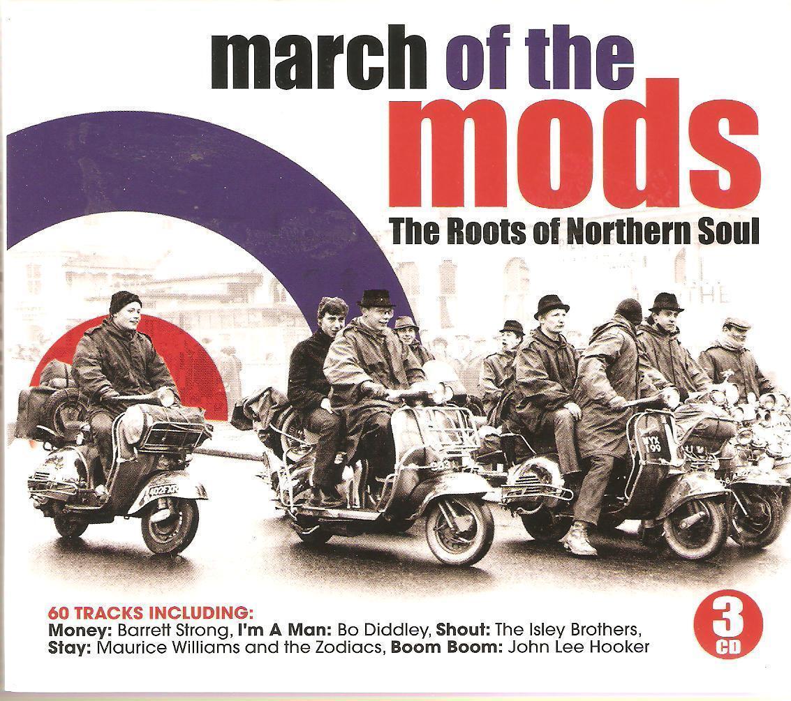 MARCH OF THE MODS THE ROOTS OF NORTHERN SOUL - 3 CD BOX SET