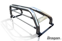 Rollbar + Leds + Brems-Led FüR Volkswagen Amarok 2010 - 2016 - Edelstahl