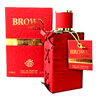 Brown Orchid ''RUBY'' For Women By Fragrance World- 2.7oz.EDP.NIB ~ ORIGINAL FORMU