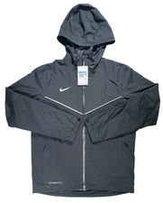 Nike STORM-FIT Waterproof Hypershield Pro Rain Jacket Black Men's M DA4967-010