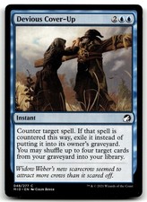 MTG Devious Cover-Up C Innistrad: Midnight Hunt 48 LP