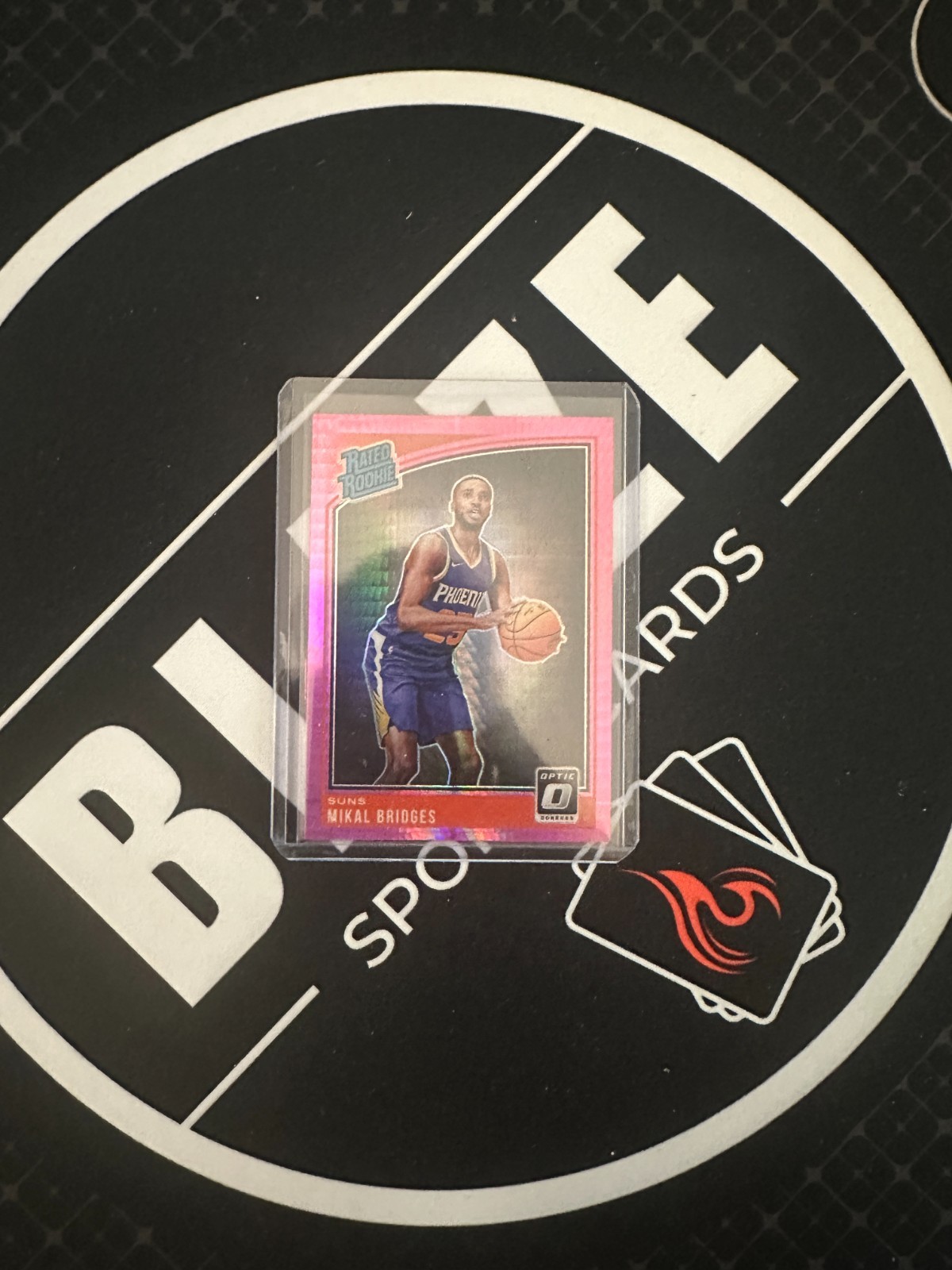 2018-19 Donruss Optic Mikal Bridges #200 Hyper Pink RC Rookie