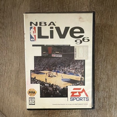 EA SPORTS NBA Live 96 Sega Genesis Complete w/ Manual, Case & Inserts