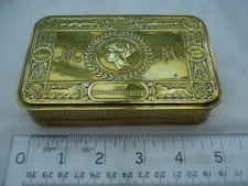 Lovely Antique 1914 WW1 Princess Mary Tobacco Tin
