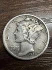 1938-S Mercury Dime - Actual Coin Same Day Shipping Good Bargain