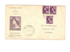 Australia 1953 1d QE x 3 on  FDC,cds EILDON Qld