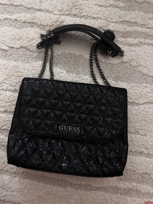 GUESS Handtasche Vintage Schwarz Wie NEU Chic