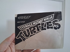 TEENAGE MUTANT NINJA TURTLES NES IN SCATOLA CON MANUALE NON TESTATO ULTRA GIOCHI