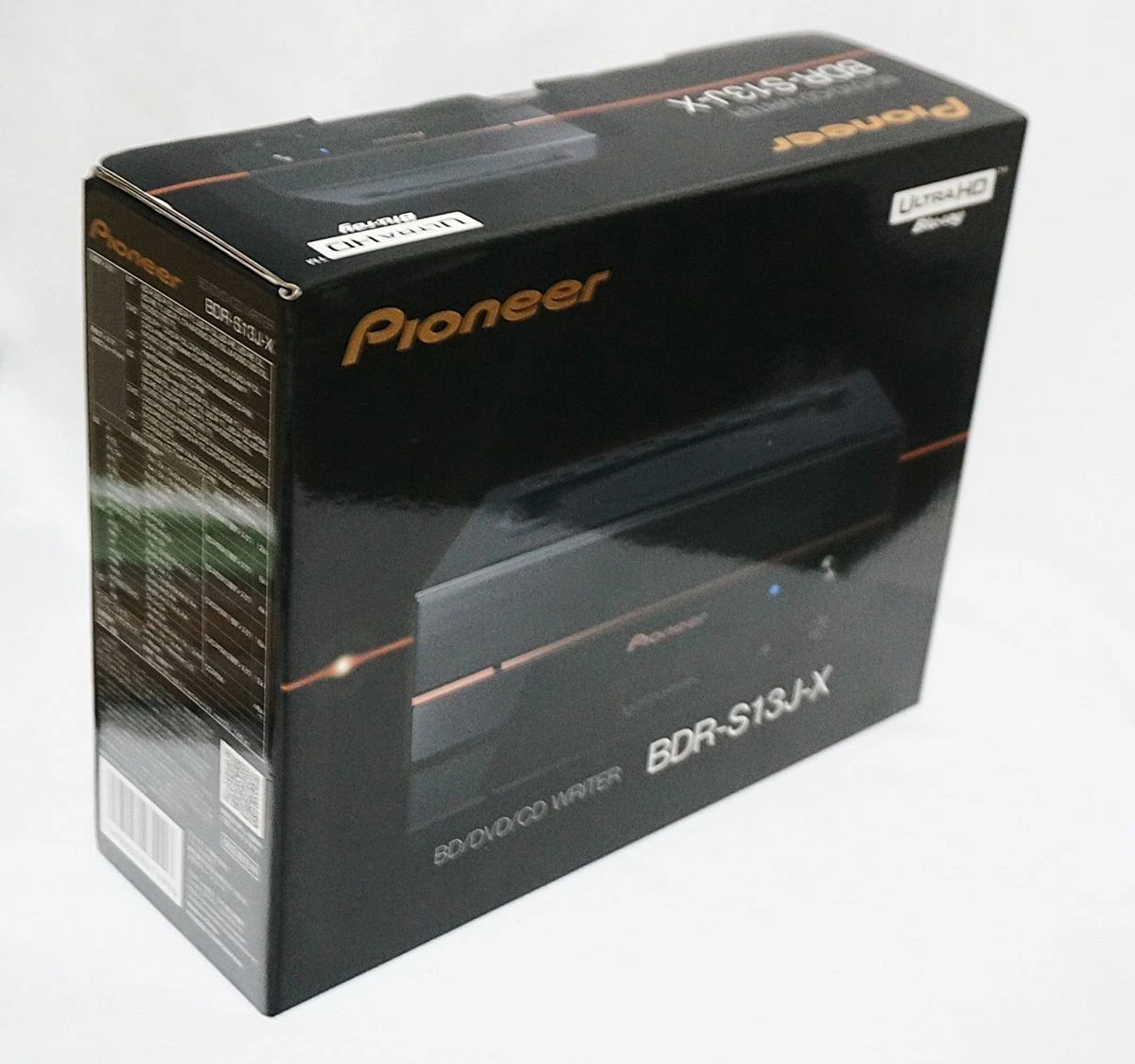 Pioneer BDR-S13J-X Ultra HD Blu-ray Drive - Black for sale online