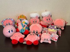 Kirby Plush Mascot Set 11 Pieces Plus Bonus Collectible Japan Authentic Toys