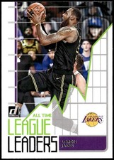 2020-21 Donruss #2 LeBron James All Time League Leaders E1