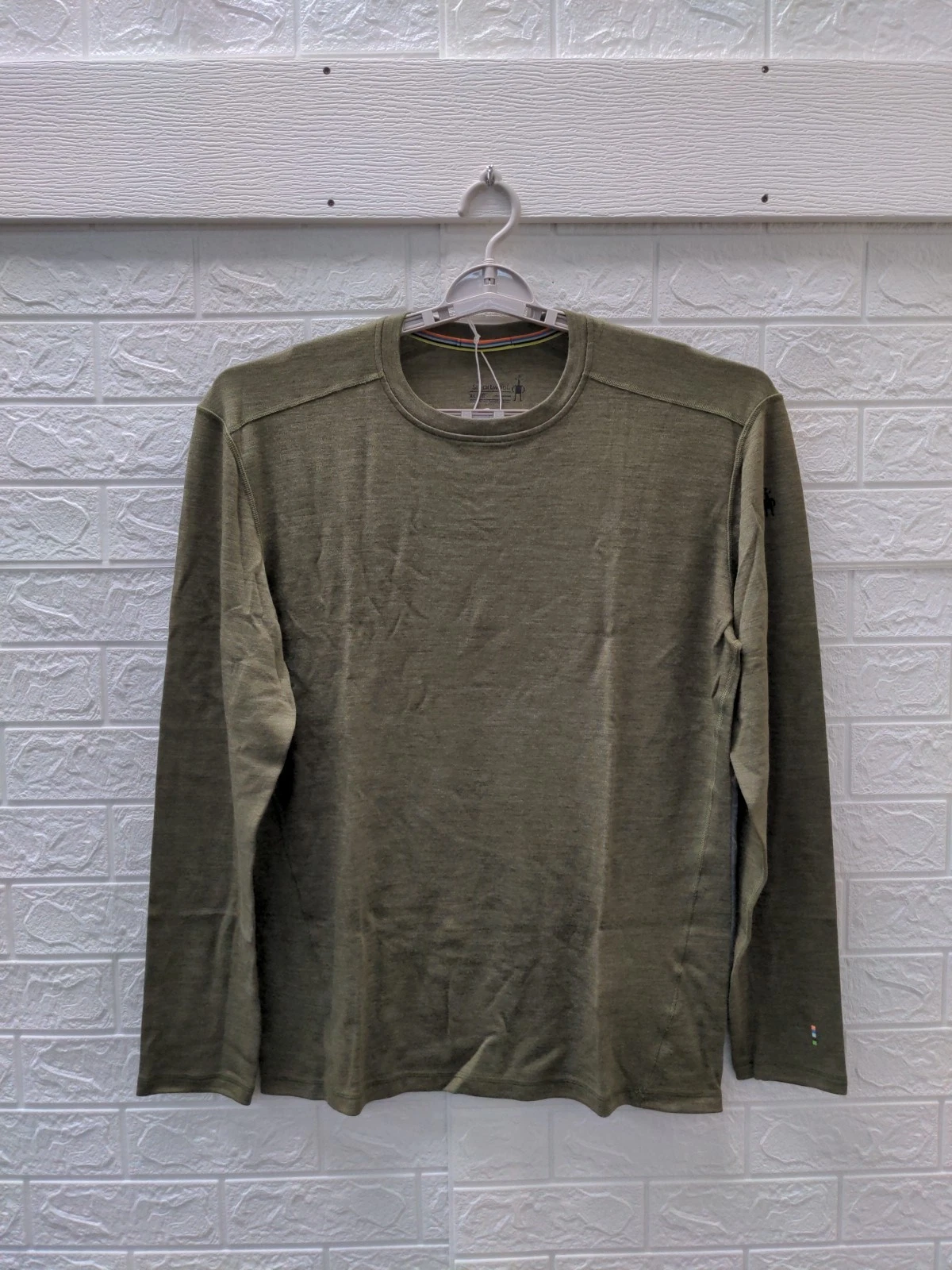 New Smartwool Men's Classic Thermal Merino Base Layer Crew Sz XL