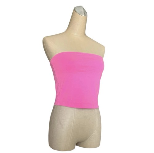 Top tubo Y2K ROSA Victoria’s Secret bandeau sin tirantes talla pequeña - Imagen 6 de 11