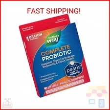 Nature's Way Complete Probiotic Pearls, Supports Digestive Balance*, 1 Billion L