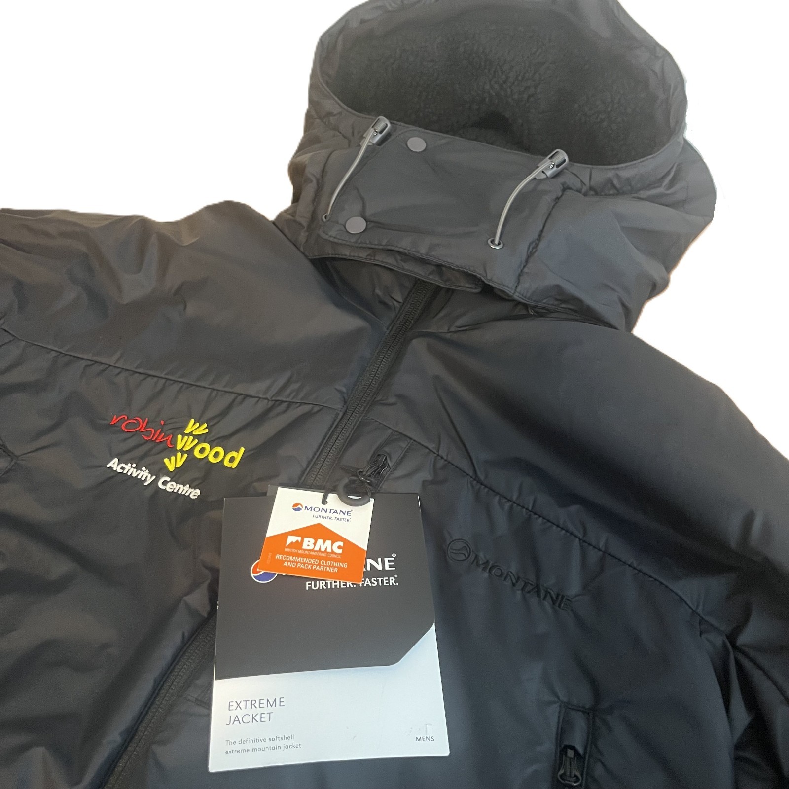 Montane Men's Small Black Extreme Pertex Quantum Jacket for Hiking image 7