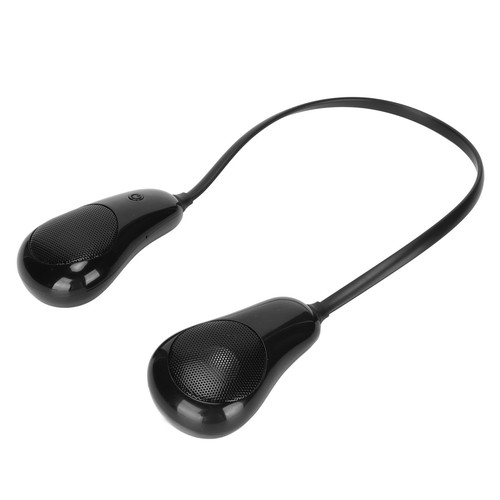 (Black)Neckband Speaker Hands Wearable Speaker True 3D Stereo Sound - Zdjęcie 10 z 12