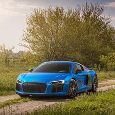 20" ROHANA RFX10 GLOSS BLACK FORGED CONCAVE WHEELS RIMS FITS AUDI R8