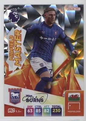 2025 Panini Adrenalyn XL Premier League Midfield Master Wes Burns #400 0jf5