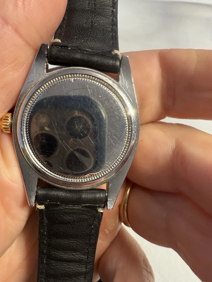 Rolex 34mm Oysterdate Vintage Manual Wind Watch 6994 - Image 3 of 4