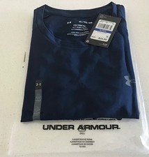 Under Armour Men's UA Tech 2.0 T-Shirt Short Sleeve, Navy XL 