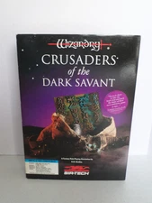 Sir-Tech Wizardry Crusaders of the Dark Savant 3.5 Disks A & B  Video Game
