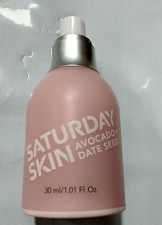 Saturday Skin Wide Awake Brightening Eye Cream Avocado Date Seed, New, No Lid