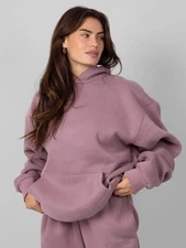 COMFRT Minimalist Hoodie in Orchid - Size Large