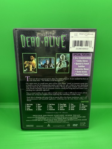 Dead Alive - RARE DVD '01 - Picture 2 of 3