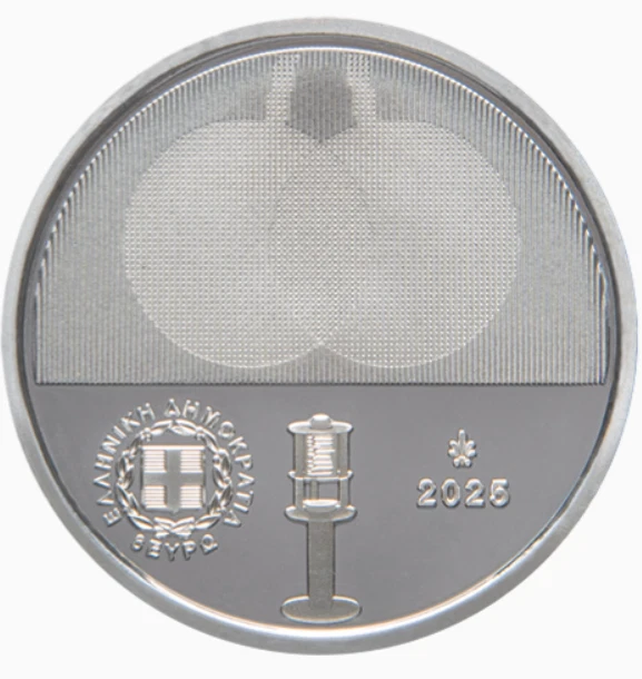 Greece 2025 100 YEARS FROM SCULPTOR TAKIS Silver 6 Euro Coin - Image 4 of 4