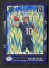 2024 Donruss Optic Drake Maye Purple Shock #229 RC RATED ROOKIE