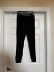Vintage Victoria’s Secret, Black Gold Lounge Pants Size Medium, Ribbed Pattern — photo 1