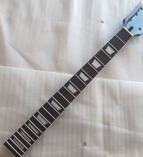 24.75 inch 22fret Guitar Neck Rosewood Fingerboard Block Inlay Bolt on   - Picture 1 of 8