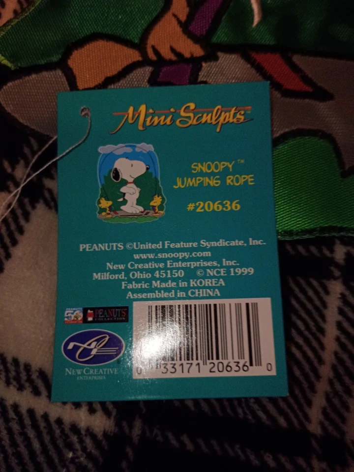 Peanuts Snoopy Jumping Rope Garden Flag 13" X 16" - Image 2 of 4