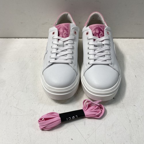 LOCI Women Platform White Pink Sneakers Women's Size 6 - Picture 5 of 7