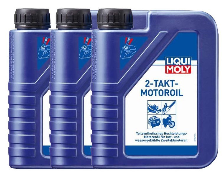 Liqui Moly 2-Takt-Motoroil 1052 Api Tc, Husqvarna, Selbstmischend 3X1 Liter-image